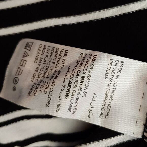 Chico's faux wrap skirt size 8/10 - Picture 6 of 9